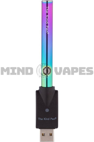 The Kind Pen - Button Variable Voltage Vaporizer (510-Threaded) Iridescent